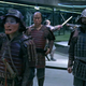 A group of Shōgun World hosts being examined by Delos technicians.